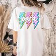 Para Squad Paraprofessional Teacher Lightning Bolt Women's Comfort Colors T-Shirt Back Print Ivory Para Squad Paraprofessional Teacher Lightning Bolt Women's Comfort Colors T-Shirt Back Print Ivory