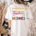 Paraprofessionals Because Even Teachers Need Heroes Women's Comfort Colors T-Shirt Back Print Ivory Paraprofessionals Because Even Teachers Need Heroes Women's Comfort Colors T-Shirt Back Print Ivory