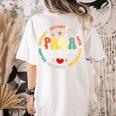 Paras Make It Possible Paraprofessional Teacher Assistant Women's Comfort Colors T-Shirt Back Print Ivory