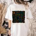 What Part Of Don't You Understand Math Teacher Women's Comfort Colors T-Shirt Back Print Ivory What Part Of Don't You Understand Math Teacher Women's Comfort Colors T-Shirt Back Print Ivory