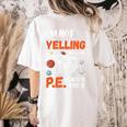 PE Teacher Voice PE Teacher School Fitness Class Women's Comfort Colors T-Shirt Back Print Ivory PE Teacher Voice PE Teacher School Fitness Class Women's Comfort Colors T-Shirt Back Print Ivory
