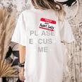 PEMDAS Math Teacher Halloween Costume Women's Comfort Colors T-Shirt Back Print Ivory PEMDAS Math Teacher Halloween Costume Women's Comfort Colors T-Shirt Back Print Ivory