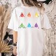 Periodic Elements Chemistry Lovers Science Teacher Women's Comfort Colors T-Shirt Back Print Ivory