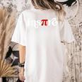 Pi Day Inspire 314 Symbol Math Teacher Science Mathematics Women's Comfort Colors T-Shirt Back Print Ivory