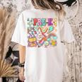 Pre K Back To School Teacher Student Men Women Kids Women's Comfort Colors T-Shirt Back Print Ivory Pre K Back To School Teacher Student Men Women Kids Women's Comfort Colors T-Shirt Back Print Ivory