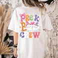 Pre-K Boo Crew Pre-K Teacher Student Kids Halloween Women's Comfort Colors T-Shirt Back Print Ivory Pre-K Boo Crew Pre-K Teacher Student Kids Halloween Women's Comfort Colors T-Shirt Back Print Ivory