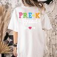 Pre-K Squad Teacher Student Kids Preschool Back To School Women's Comfort Colors T-Shirt Back Print Ivory Pre-K Squad Teacher Student Kids Preschool Back To School Women's Comfort Colors T-Shirt Back Print Ivory