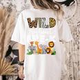 Pre-k Teacher Kids Back To School Wild About Pre-k Women's Comfort Colors T-Shirt Back Print Ivory Pre-k Teacher Kids Back To School Wild About Pre-k Women's Comfort Colors T-Shirt Back Print Ivory