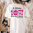 Pre-k Teacher In October We Wear Pink Breast Cancer Women's Comfort Colors T-Shirt Back Print Ivory Pre-k Teacher In October We Wear Pink Breast Cancer Women's Comfort Colors T-Shirt Back Print Ivory