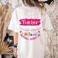 PreK Teacher Mom Shirt Preschool Teacher Mother For Women Women's Comfort Colors T-Shirt Back Print Ivory