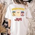 Preschool Is My Jam Teacher Shirt Women's Comfort Colors T-Shirt Back Print Ivory Preschool Is My Jam Teacher Shirt Women's Comfort Colors T-Shirt Back Print Ivory