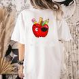 Pretend I'm A Pirate Teacher Apple Talk Like A Pirate Day Men Women Kids Women's Comfort Colors T-Shirt Back Print Ivory Pretend I'm A Pirate Teacher Apple Talk Like A Pirate Day Men Women Kids Women's Comfort Colors T-Shirt Back Print Ivory