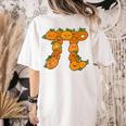 Pumpkin Pi Math Teacher Halloween Costume Geometry Women's Comfort Colors T-Shirt Back Print Ivory Pumpkin Pi Math Teacher Halloween Costume Geometry Women's Comfort Colors T-Shirt Back Print Ivory