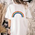 Rainbow Math Equation Teacher Nerd Retro LGBT Gay Pride Flag Women's Comfort Colors T-Shirt Back Print Ivory Rainbow Math Equation Teacher Nerd Retro LGBT Gay Pride Flag Women's Comfort Colors T-Shirt Back Print Ivory