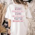There Their They'Re Teacher English Grammar Police Women's Comfort Colors T-Shirt Back Print Ivory There Their They'Re Teacher English Grammar Police Women's Comfort Colors T-Shirt Back Print Ivory