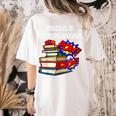 Reading Is My Super Power Superhero Best English Teacher Women's Comfort Colors T-Shirt Back Print Ivory Reading Is My Super Power Superhero Best English Teacher Women's Comfort Colors T-Shirt Back Print Ivory