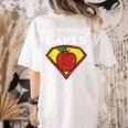 Real Superheroes Don't Wear Capes Teacher Shirt Teaching Te Women's Comfort Colors T-Shirt Back Print Ivory Real Superheroes Don't Wear Capes Teacher Shirt Teaching Te Women's Comfort Colors T-Shirt Back Print Ivory