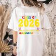 Retirement Primary Elementary Teacher 2026 Retiring Progress Women's Comfort Colors T-Shirt Back Print Ivory