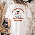 Retro You Can't Scare Me I'm A Math Teacher Cute Ghost Women Women's Comfort Colors T-Shirt Back Print Ivory Retro You Can't Scare Me I'm A Math Teacher Cute Ghost Women Women's Comfort Colors T-Shirt Back Print Ivory