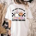 Retro You Can't Scare Me I Teach 5th Grade Teacher Halloween Women's Comfort Colors T-Shirt Back Print Ivory Retro You Can't Scare Me I Teach 5th Grade Teacher Halloween Women's Comfort Colors T-Shirt Back Print Ivory