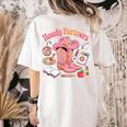 Retro Howdy Partners Cowgirl Cowboy Teacher Back To School Women's Comfort Colors T-Shirt Back Print Ivory Retro Howdy Partners Cowgirl Cowboy Teacher Back To School Women's Comfort Colors T-Shirt Back Print Ivory