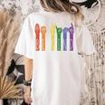 Retro Be Kind ASL Deaf Teacher Sign Language Gay Pride Women's Comfort Colors T-Shirt Back Print Ivory Retro Be Kind ASL Deaf Teacher Sign Language Gay Pride Women's Comfort Colors T-Shirt Back Print Ivory