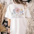 Retro I Teach Tiny Humans About Jesus Christian Teacher Women's Comfort Colors T-Shirt Back Print Ivory Retro I Teach Tiny Humans About Jesus Christian Teacher Women's Comfort Colors T-Shirt Back Print Ivory