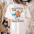 Retro Teaching Is My Superpower Apple Teacher Appreciation Women's Comfort Colors T-Shirt Back Print Ivory Retro Teaching Is My Superpower Apple Teacher Appreciation Women's Comfort Colors T-Shirt Back Print Ivory