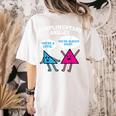 Right Acute Triangle Math Teacher Cool Geometry Women's Comfort Colors T-Shirt Back Print Ivory Right Acute Triangle Math Teacher Cool Geometry Women's Comfort Colors T-Shirt Back Print Ivory