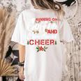 Running On Coffee And Christmas Cheer Lover Teacher For Men Women Kids Women's Comfort Colors T-Shirt Back Print Ivory Running On Coffee And Christmas Cheer Lover Teacher For Men Women Kids Women's Comfort Colors T-Shirt Back Print Ivory