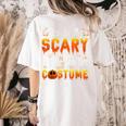 This Is My Scary Math Teacher Costume Halloween Women's Comfort Colors T-Shirt Back Print Ivory This Is My Scary Math Teacher Costume Halloween Women's Comfort Colors T-Shirt Back Print Ivory