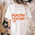 This Is My Scary Math Teacher Costume For Halloween Women's Comfort Colors T-Shirt Back Print Ivory This Is My Scary Math Teacher Costume For Halloween Women's Comfort Colors T-Shirt Back Print Ivory