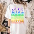 Science Teacher Because Figuring Things Out Is Better Than Women's Comfort Colors T-Shirt Back Print Ivory Science Teacher Because Figuring Things Out Is Better Than Women's Comfort Colors T-Shirt Back Print Ivory