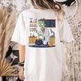 Science Teacher Halloween Shirt Zombie Chemistry Scientist Women's Comfort Colors T-Shirt Back Print Ivory Science Teacher Halloween Shirt Zombie Chemistry Scientist Women's Comfort Colors T-Shirt Back Print Ivory