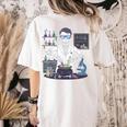 Science Teacher Halloween Skeleton Scientist Chemistry Women's Comfort Colors T-Shirt Back Print Ivory Science Teacher Halloween Skeleton Scientist Chemistry Women's Comfort Colors T-Shirt Back Print Ivory
