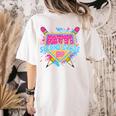 Second Grade Drip Ice Cream Home Plate Baseball Teachers Kid Women's Comfort Colors T-Shirt Back Print Ivory Second Grade Drip Ice Cream Home Plate Baseball Teachers Kid Women's Comfort Colors T-Shirt Back Print Ivory