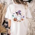 Silly Goose Spooky Teacher Club Halloween Witch Ghost Women's Comfort Colors T-Shirt Back Print Ivory Silly Goose Spooky Teacher Club Halloween Witch Ghost Women's Comfort Colors T-Shirt Back Print Ivory