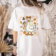 Silly Goose Teachers Club Cozy Fall Teacher Women's Comfort Colors T-Shirt Back Print Ivory Silly Goose Teachers Club Cozy Fall Teacher Women's Comfort Colors T-Shirt Back Print Ivory