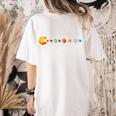 Solar System Teacher Video Games Sun Eating Planets Women's Comfort Colors T-Shirt Back Print Ivory Solar System Teacher Video Games Sun Eating Planets Women's Comfort Colors T-Shirt Back Print Ivory