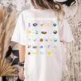 Space Alphabet Galaxy Astronaut Planets Student Teacher Women's Comfort Colors T-Shirt Back Print Ivory Space Alphabet Galaxy Astronaut Planets Student Teacher Women's Comfort Colors T-Shirt Back Print Ivory