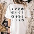 Space Science Student Teacher Leonard Moon Phases Men Women Kids Women's Comfort Colors T-Shirt Back Print Ivory