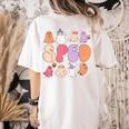 Special Education Teacher Ghosts Halloween SPED Teacher Women's Comfort Colors T-Shirt Back Print Ivory