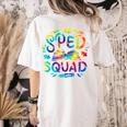 Special Education Teacher Sped Squad SPED Teacher Tie Dye Women's Comfort Colors T-Shirt Back Print Ivory Special Education Teacher Sped Squad SPED Teacher Tie Dye Women's Comfort Colors T-Shirt Back Print Ivory