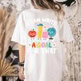 Special Education i Can Write a Goal For That Sped Teacher Women's Comfort Colors T-Shirt Back Print Ivory
