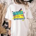 Specials Team Elementary School Teachers Cute Trendy Retro Women's Comfort Colors T-Shirt Back Print Ivory