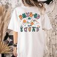 Spooky Ghost PE Teacher Squad Physical Education Halloween Women's Comfort Colors T-Shirt Back Print Ivory
