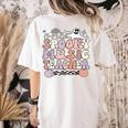 Spooky Music Teacher Halloween Music Teaching Men Women Women's Comfort Colors T-Shirt Back Print Ivory Spooky Music Teacher Halloween Music Teaching Men Women Women's Comfort Colors T-Shirt Back Print Ivory