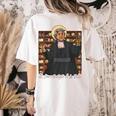 St Jean Baptiste De La Salle Patron Saint Education Teachers Women's Comfort Colors T-Shirt Back Print Ivory St Jean Baptiste De La Salle Patron Saint Education Teachers Women's Comfort Colors T-Shirt Back Print Ivory