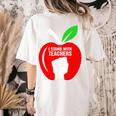 I Stand With Teachers Tshirt Women's Comfort Colors T-Shirt Back Print Ivory I Stand With Teachers Tshirt Women's Comfort Colors T-Shirt Back Print Ivory