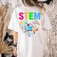 STEM Science Technology Engineering Math Teacher Women's Comfort Colors T-Shirt Back Print Ivory STEM Science Technology Engineering Math Teacher Women's Comfort Colors T-Shirt Back Print Ivory